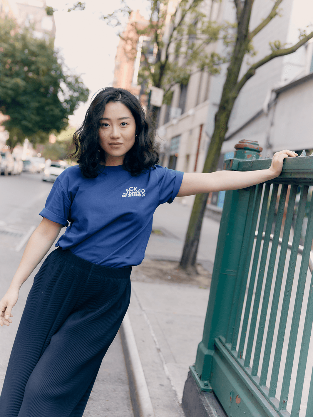 Est. 2016 Black Fox NYC Cobalt T-Shirt – Black Fox Coffee Co.